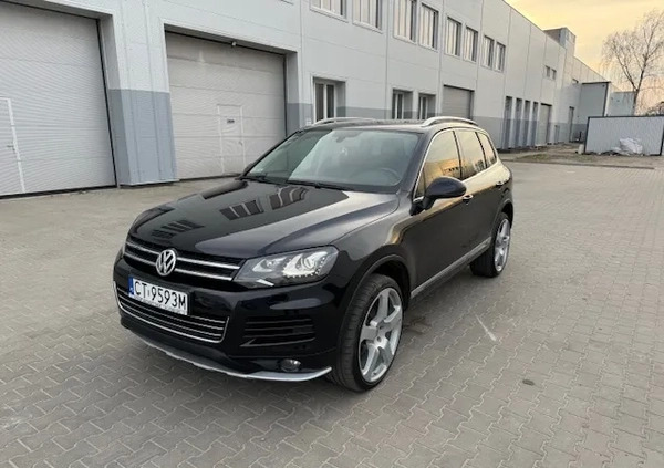 Volkswagen Touareg cena 76900 przebieg: 194100, rok produkcji 2012 z Toruń małe 407